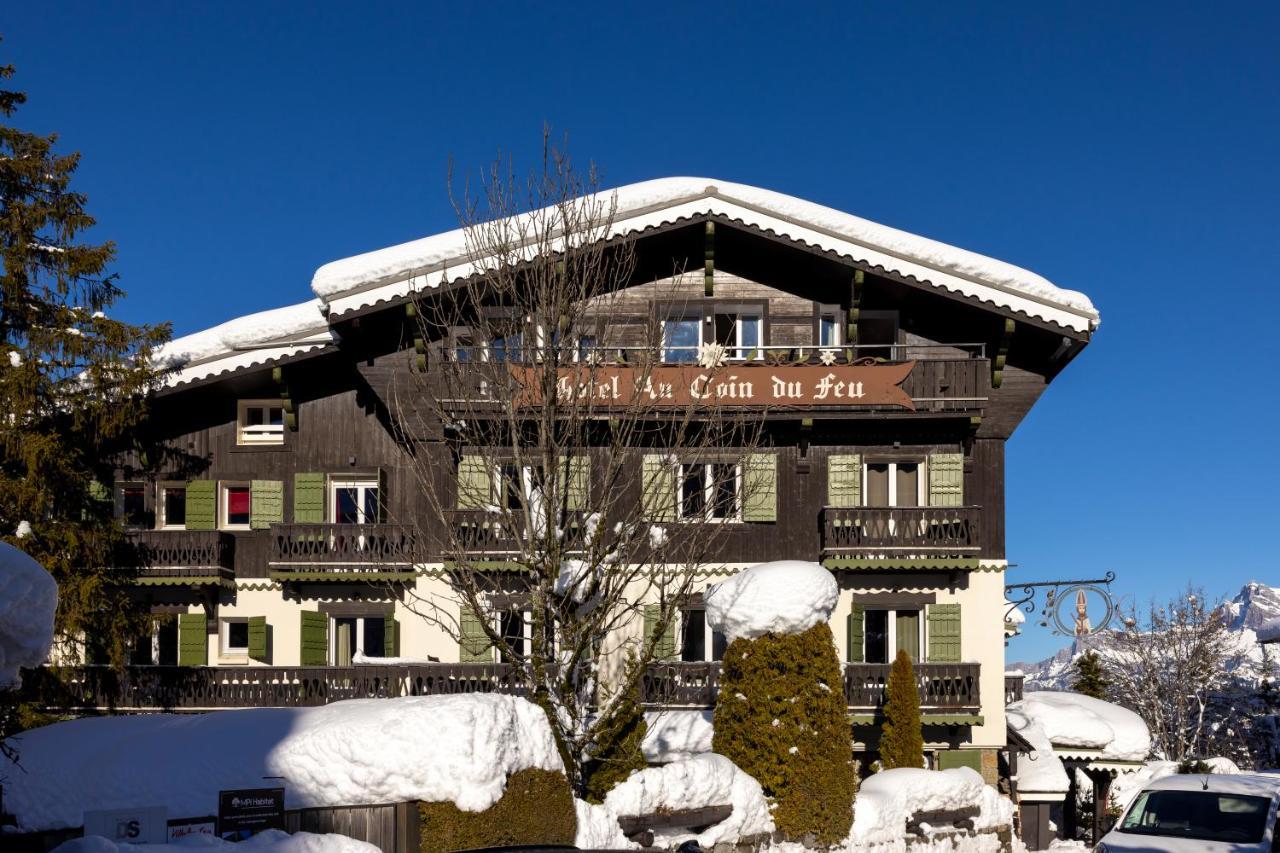 Au Coin Du Feu Hotel Megeve Exterior photo