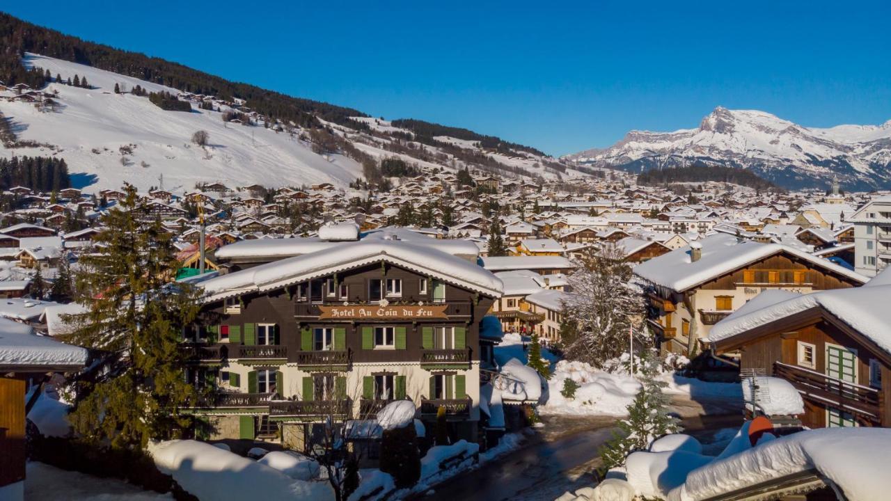 Au Coin Du Feu Hotel Megeve Exterior photo