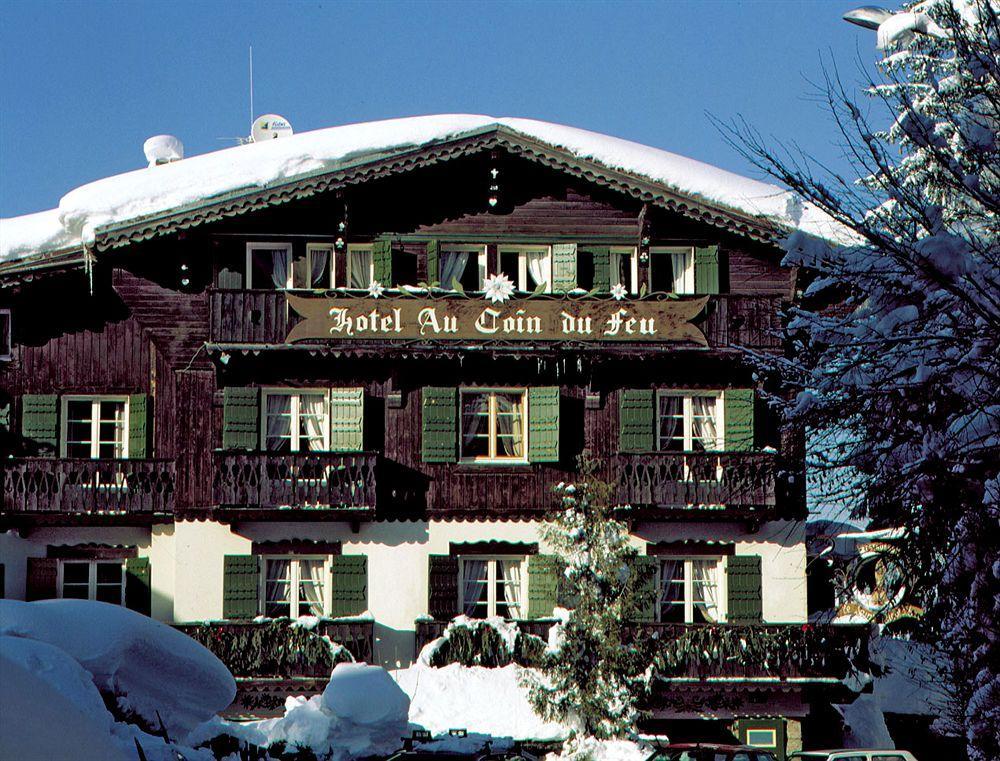 Au Coin Du Feu Hotel Megeve Exterior photo